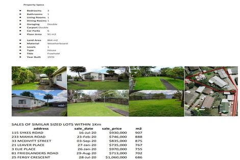 Photo of property in 261 Mahia Road, Weymouth, Auckland, 2103