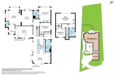 Photo of property in 8 Ranikhet Way, Khandallah, Wellington, 6035