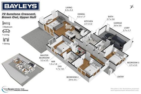 Photo of property in 72 Sunstone Crescent, Timberlea, Upper Hutt, 5018