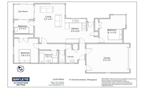 Photo of property in 41 Downes Avenue, Springvale, Whanganui, 4501