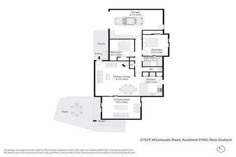 Photo of property in 2/529 Weymouth Road, Weymouth, Auckland, 2103