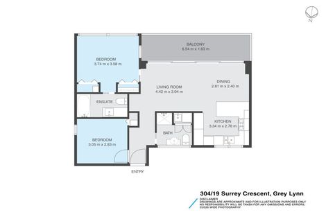 Photo of property in 304/19 Surrey Crescent, Grey Lynn, Auckland, 1021
