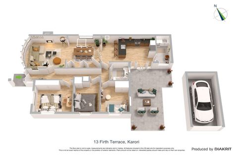 Photo of property in 13 Firth Terrace, Karori, Wellington, 6012