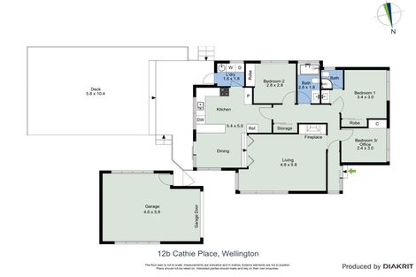 Photo of property in 12b Cathie Place, Karori, Wellington, 6012