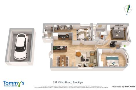 Photo of property in 237 Ohiro Road, Brooklyn, Wellington, 6021