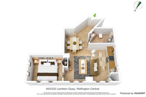 Photo of property in The Quay, 4/332a3 Lambton Quay, Wellington Central, Wellington, 6011