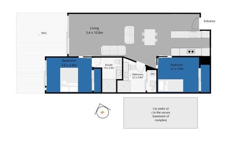Photo of property in 4b/15 Fleet Street, Eden Terrace, Auckland, 1021