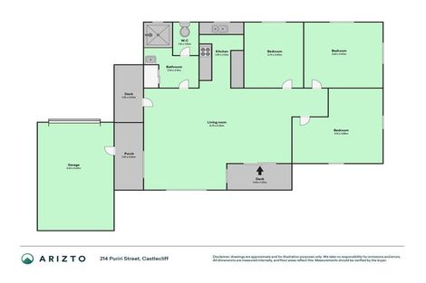 Photo of property in 214 Puriri Street, Castlecliff, Whanganui, 4501