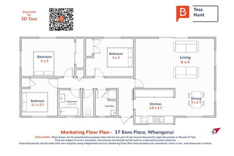 Photo of property in 37 Bens Place, Springvale, Whanganui, 4501