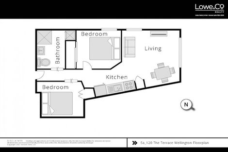 Photo of property in Terrace Garden Apartments, 5a/120 The Terrace, Wellington Central, Wellington, 6011