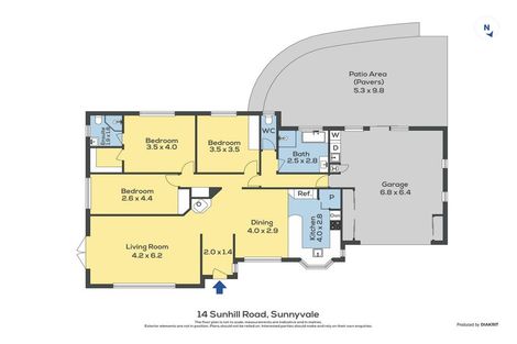 Photo of property in 14 Sunhill Road, Sunnyvale, Auckland, 0612