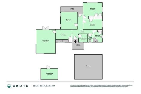 Photo of property in 20 Miro Street, Castlecliff, Whanganui, 4501