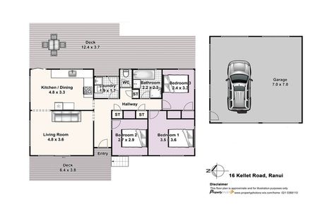 Photo of property in 16 Kellett Road, Ranui, Auckland, 0612