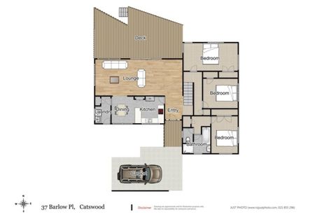 Photo of property in 37 Barlow Place, Chatswood, Auckland, 0626