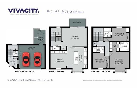 Photo of property in 1/360 Montreal Street, Christchurch Central, Christchurch, 8013