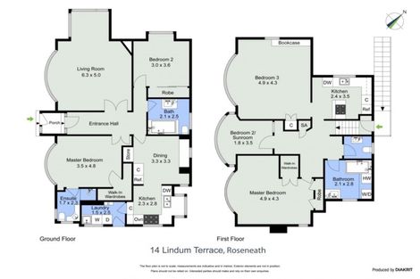 Photo of property in 14 Lindum Terrace, Roseneath, Wellington, 6011