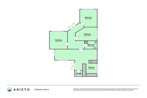 Photo of property in 1 Beattie Street, Gore, 9710