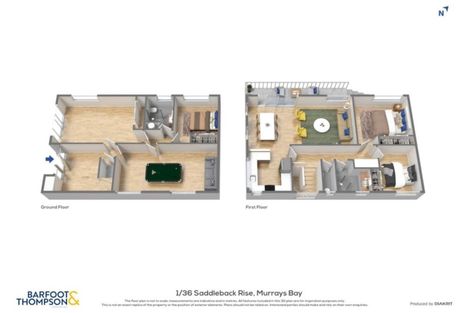 Photo of property in 1/36 Saddleback Rise, Murrays Bay, Auckland, 0630