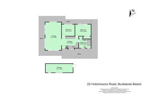 Photo of property in 22b Hutchinsons Road, Bucklands Beach, Auckland, 2014