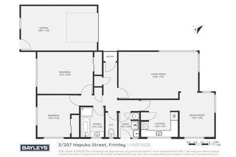 Photo of property in 1/207 Hapuku Street, Frimley, Hastings, 4120