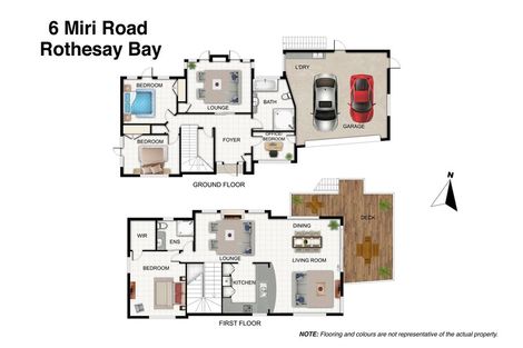 Photo of property in 6 Miri Road, Rothesay Bay, Auckland, 0630