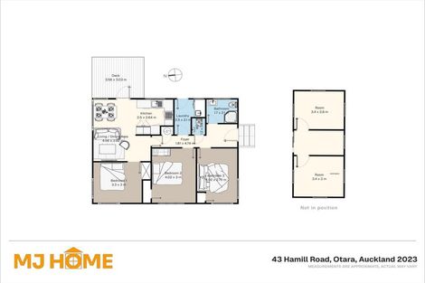 Photo of property in 43 Hamill Road, Otara, Auckland, 2023