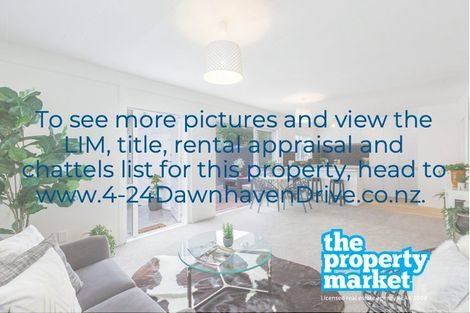 Photo of property in 4/24 Dawnhaven Drive, Te Atatu Peninsula, Auckland, 0610