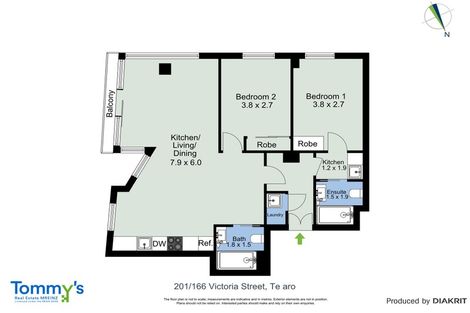 Photo of property in Vsp South, 201/168 Victoria Street, Te Aro, Wellington, 6011