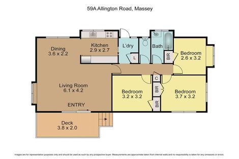 Photo of property in 59 Allington Road, Massey, Auckland, 0614