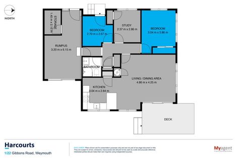 Photo of property in 1/22 Gibbons Road, Weymouth, Auckland, 2103