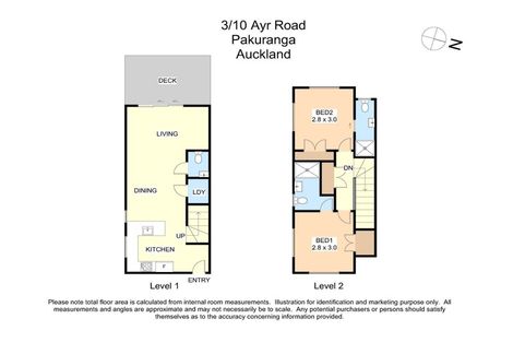 Photo of property in 3/10 Ayr Road, Pakuranga, Auckland, 2010
