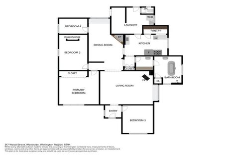 Photo of property in 317 Wood Street, Woodside, Greytown, 5794