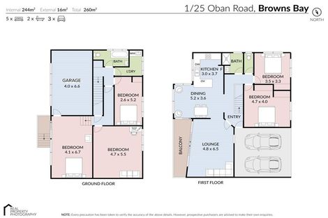 Photo of property in 1/25 Oban Road, Browns Bay, Auckland, 0630