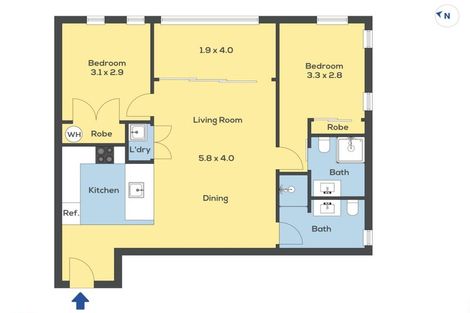 Photo of property in Amaia, 303/48 Esmonde Road, Takapuna, Auckland, 0622