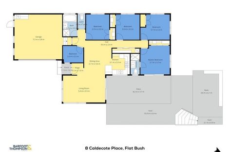 Photo of property in 8 Caldecote Place, Flat Bush, Auckland, 2019