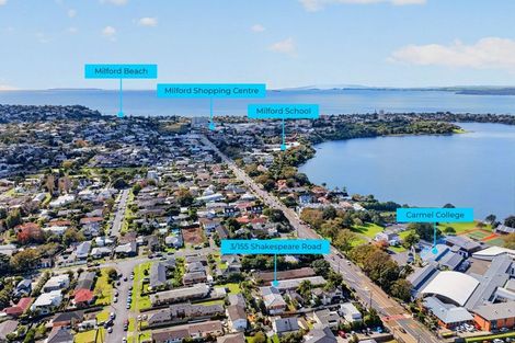 Photo of property in 3/155 Shakespeare Road, Milford, Auckland, 0620