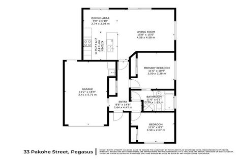 Photo of property in 33 Pakohe Street, Pegasus, 7612