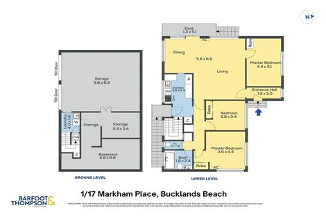 Photo of property in 1/17 Markham Place, Bucklands Beach, Auckland, 2012