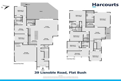 Photo of property in 39 Lisnoble Road, Flat Bush, Auckland, 2019