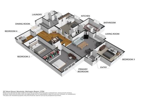 Photo of property in 317 Wood Street, Woodside, Greytown, 5794