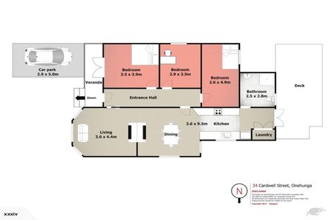 Photo of property in 34 Cardwell Street, Onehunga, Auckland, 1061