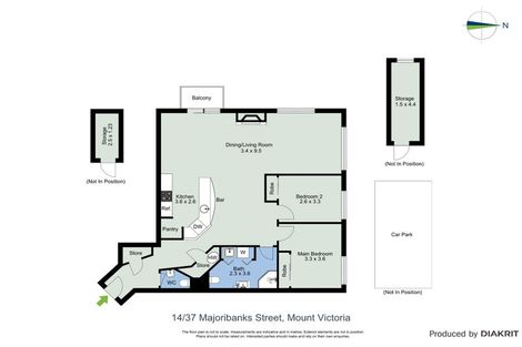 Photo of property in 14/37 Majoribanks Street, Mount Victoria, Wellington, 6011