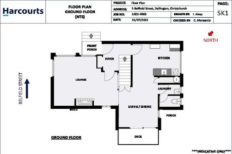 Photo of property in 5 Belfield Street, Dallington, Christchurch, 8061