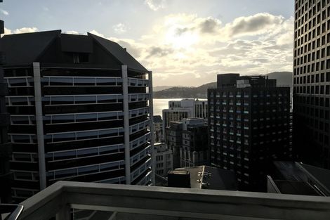 Photo of property in Terrace Heights Apartments, 9d/163 The Terrace, Wellington Central, Wellington, 6011