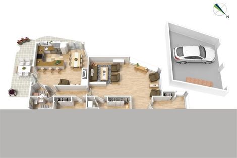 Photo of property in 22 Lindum Terrace, Roseneath, Wellington, 6011