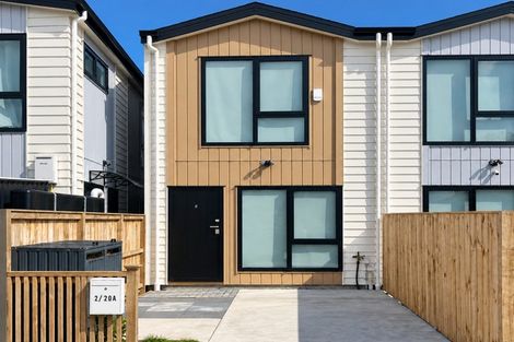Photo of property in 2/20a Cleek Road, Mangere East, Auckland, 2024