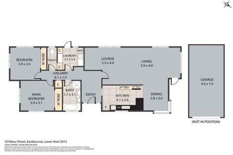 Photo of property in 10 Nikau Street, Eastbourne, Lower Hutt, 5013