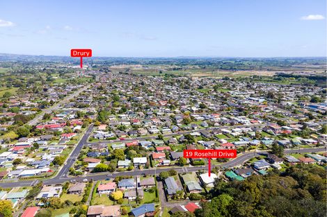 Photo of property in 19 Rosehill Drive, Rosehill, Papakura, 2113