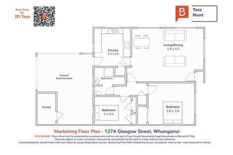 Photo of property in 127a Glasgow Street, Whanganui, 4500