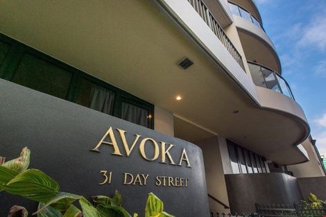 Photo of property in Avoka Apartments, 3b/31 Day Street, Auckland Central, Auckland, 1010